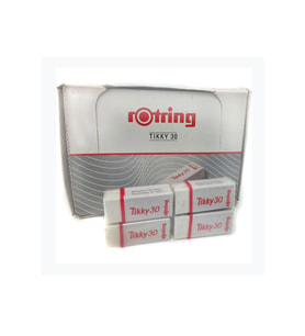 Rotring Öğrenci Silgisi Tikky Beyaz ( 30 Lu Kutu )