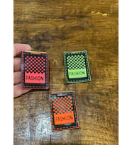 3 RENKLİ SİLİKON ARMA SETİ DİKİŞ GİYİM ÇANTA AKSESUARI 5X3 CM