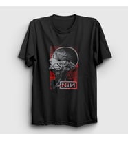 Presmono Unisex Siyah Poster Rock Nin Nine Inch Nails T-Shirt 486998tt