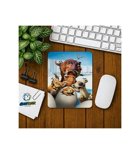 Buz Devri Baskılı Oyuncu Mousepad 045