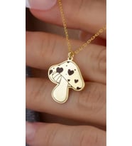 Mantar Kolye 925 Ayar (Silver)