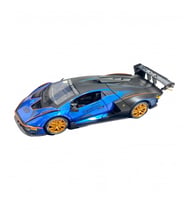 Hobbiez World Lamborghini Essenza SCV12 Diecast Mavi 1/24 Model Araba