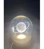 3D led ışık cam Küre satürün