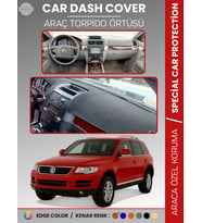 VOLKSWAGEN TOUAREG (2002-2010) Torpido Örtüsü Ön Göğüs Koruma Torpido Koruma Tam Uyum Araca Özel