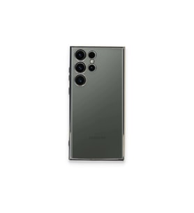 Samsung Galaxy S24 Ultra Kılıf Kamera Korumalı Lensli Silikon - Gümüş