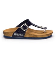 US POLO BİTE PARMAK ARASI ANATOMİK CASUAL ÇOCUK TERLİĞİ (Lacivert)