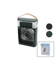 HAVA NEMLENDİRME - FAN - GECE LAMBASI MASA ÜSTÜ ULTRASONİK VANTİLATÖR 360 DERECE USB ŞARJ 3KDM HIZ (5680)