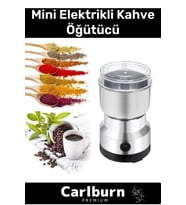 Özel Üretim Paslanmaz Çelik Düşük Sesli 50 Gram Kapasiteli Mini Elektrikli Baharat Kahve Öğütücü
