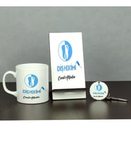 Diş Hekimine Hediye Üçlü Set (Kupa + Telefon Standı + Anahtarlık)