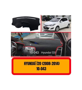 Hyundai I20 2008-2014 Ön Örtüsü Göğüs Panel Torpido Koruma Koruyucu Kılıfı Halısı Yedek Parça