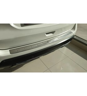 Nissan X-Trail Uyumlu 2014-2017 Arka Tampon Üst Koruması B Dizayn Krom