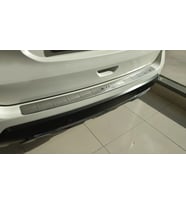 Nissan X-Trail Uyumlu 2014-2017 Arka Tampon Üst Koruması B Dizayn Krom