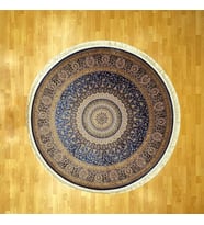 Safir 200 x 200 Yuvarlak İpek Halı
