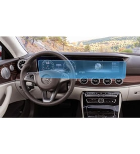 Mercedes E200 Ekran Koruyucu Multimedya Ve Djital Ekran  (Şeffaf)