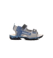 Ayakmod Lacivert Mavi Ortopedik Erkek Çocuk Spor Sandalet 24-410 P (Lacivert-Mavi)