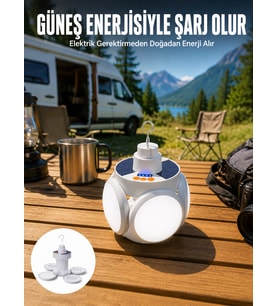 5 KANATLI SOLAR LAMBA Yeni Nesil