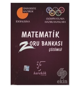 Karekök Yayıncılık Karekök Matematik Zoru Bankası Çözümlü (yeni) (Çok Renkli)