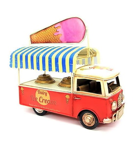 Nostaljik Camper Van Dondurma  Arabası