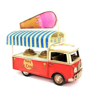 Nostaljik Camper Van Dondurma  Arabası