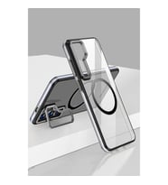 Joko Samsung Galaxy S24 Crystal Magsafe Kapak - Siyah