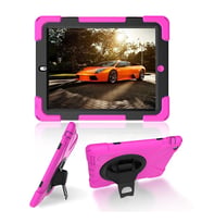 İPad 2/İPad 3/İPad 4/Shockproof 3 Katmanlı Standlı Zırh Kılıf-(5775) - SSSSSS4847-7195
