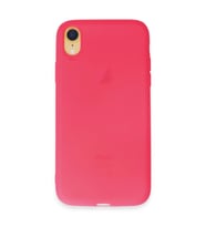 iPhone Xr Kılıf First Silikon - Pembe