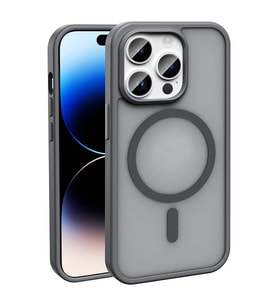 Apple iPhone 14 Pro Kılıf M-safe ile Uyumlu Mat Yüzey Sio Kapak