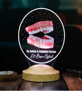 Diş Hekimi ve Endodonti Uzmanına Hediye – Diş Doktoru Hediyesi LED Lamba