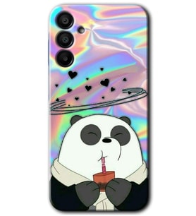 Galaxy A15 Kılıf HD Desen Baskılı Kılıf - Milkshake Panda