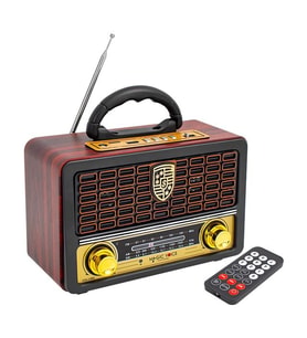 Magicvoice MV-110BT USB - SD - FM - Bluetooth Destekli Nostaljik Radyo