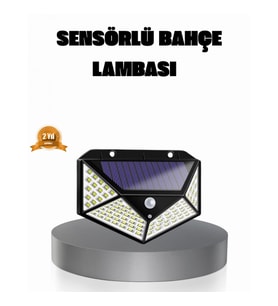 Mey İthalat® Solar Güçlü 100 LED Bahçe Lambası – Enerji Tasarruflu, Suya Dayanıklı ve Geniş Açılı Iş