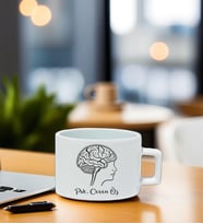 Kişiye Özel Psikolog Temalı Espresso Fincan