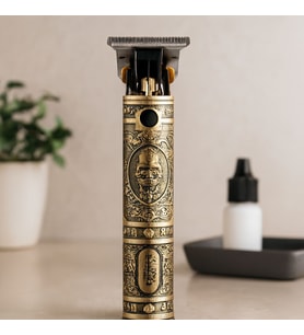 Komple Metal Saç Sakal Traş Makinesi USB Şarjlı T-Bıçak