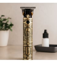 Komple Metal Saç Sakal Traş Makinesi USB Şarjlı T-Bıçak