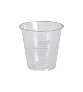 Otomat Su Sebili Bardağı Plastik 180 ML Şeffaf 1 Koli - ( 3000 Adet )