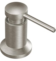 Moen 3942Srs Mutfak Sabunluğu, Üst Lavabo, Doldurulabilir Şişe, Leke Tutmaz, Paslanmaz Çelik (Çok Renkli)
