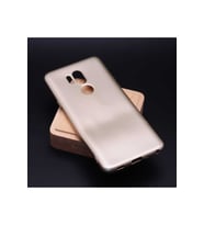LG G7 Uyumlu Kılıf Zore Premier Silikon Kapak (Gold)