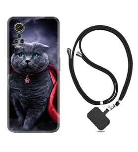 General Mobile GM 21 Pro GM 22 Pro Plus Kılıf Boyun Askılı Silikon Super Cat 1666