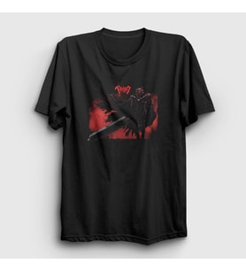 Presmono Unisex Siyah Sword Anime Berserk T-Shirt 126630tt