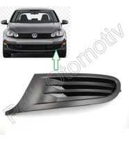 Golf 6 (2009-2013) Sol Sis Farı Çerçevesi Kapağı 5K0853665A