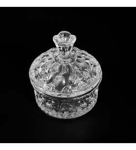 CAM ŞEKERLİK / LOKUMLUK KÜÇÜK 7.5x7.5 cm