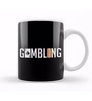 Awesome Gambling Casino Gamblers Card Games Chips Kupa Bardak Porselen