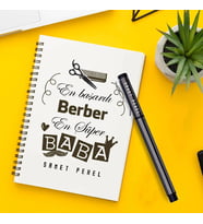 Berber Babalara Özel Defter ve Kalem