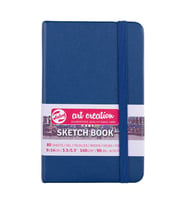 Talens Art Creation Sketch Book 9x14cm 140g 80 Yaprak Navy Blue