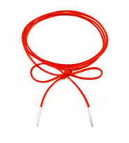 Turuncu Renk Kadın Süet Bağcıklı Choker Kolye