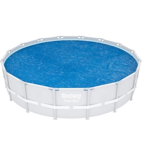 Bestway Polietilen Solar Branda 462 Cm, Mavi, Yuvarlak (Çok Renkli)