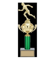 ODAK KUPA - Figürlü Kupalar - Atletizm Kadın Figürlü Kupalar FG-050 B - 40 cm