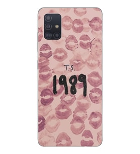 Samsung Galaxy A51 Uyumlu 1989 Taylor Swift Tasarımlı Şeffaf Telefon Kılıfı