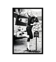 Vintage Siyah Beyaz Fotoğraf – Hediye Not Kartı ve Kartpostal  10x15 cm (Mor-Pembe-Siyah-Beyaz)