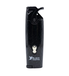 Black Martin Tek Torch Pürmüz Siyah Metal Puro Çakmağı